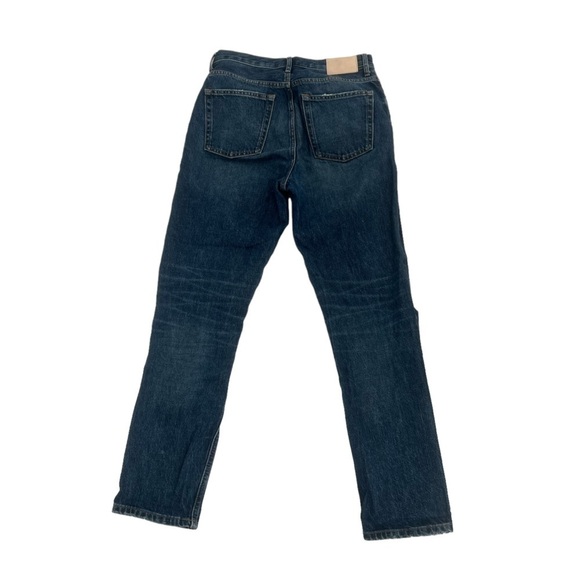 Everlane The Cheeky High Rise Button Fly Distressed Jeans Size 26 Women’s - Picture 3 of 6